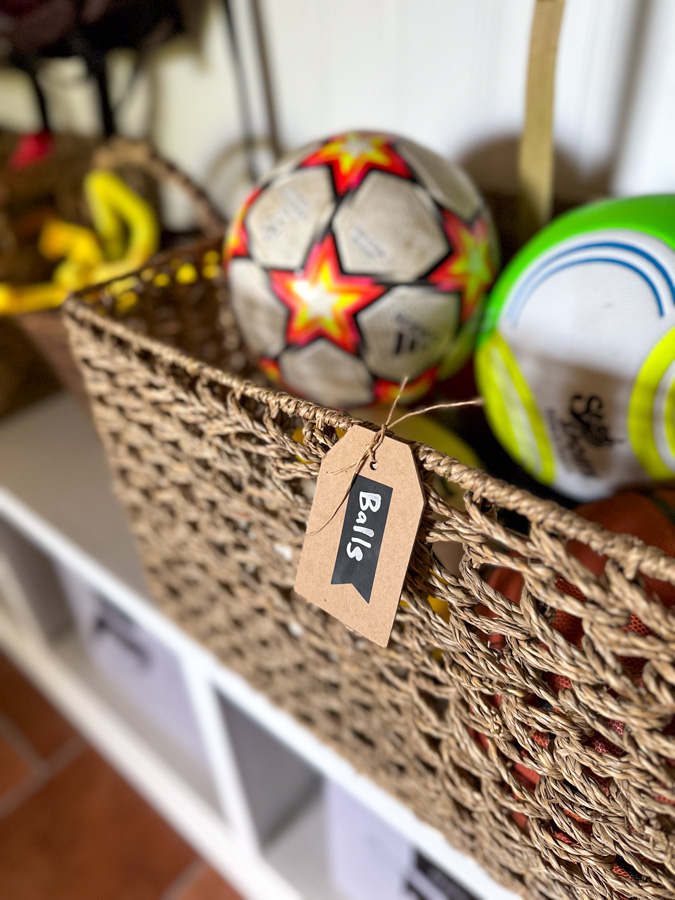 organized sports balls