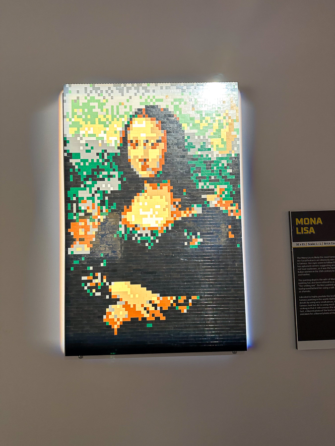 Mona Lisa Lego
