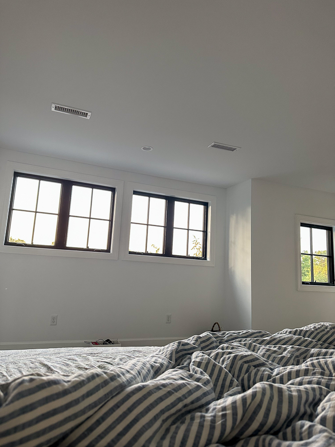 view from our bed | Moving Back In
