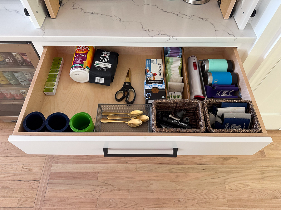 coffee and tea station drawers coffee and tea station drawers