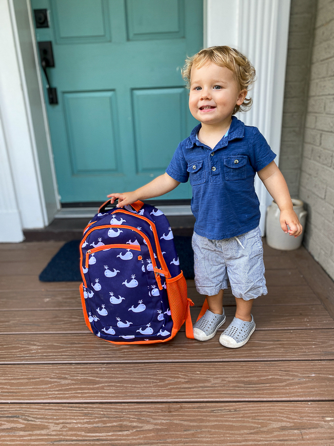 Birch 1st day of school