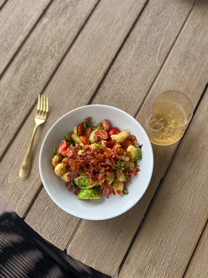 Blue Apron Gnocchi with Pancetta Blue Apron Gnocchi with Pancetta