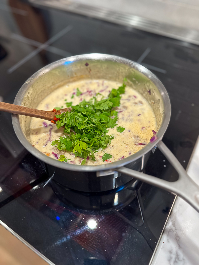 turkey + cabbage creamy soup turkey + cabbage creamy soup
