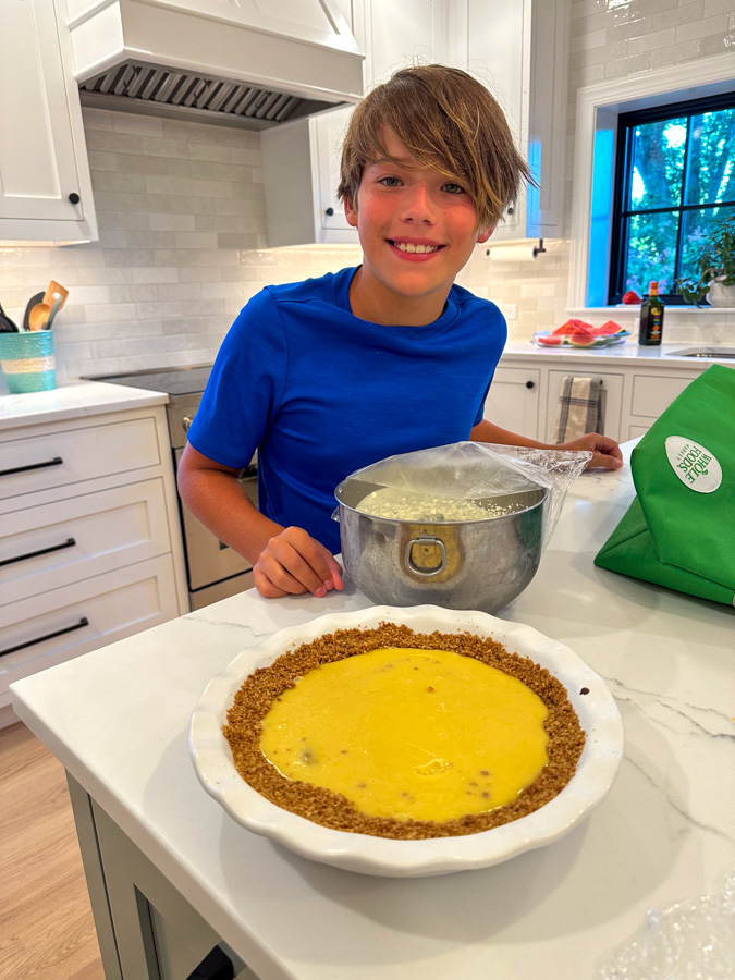 key lime pie key lime pie for Mazen's 11th Birthday