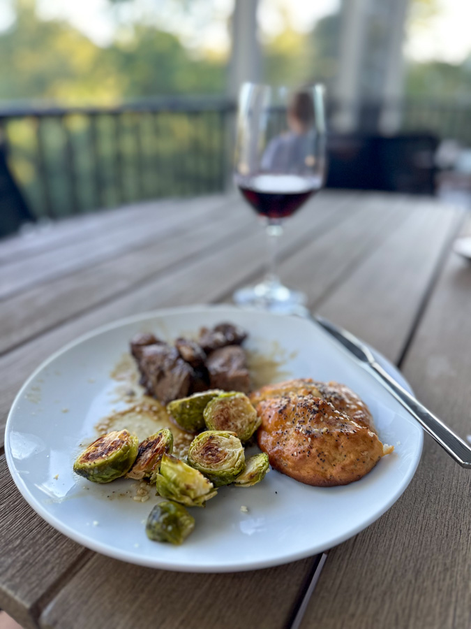Steak via Blue Apron Steak via Blue Apron