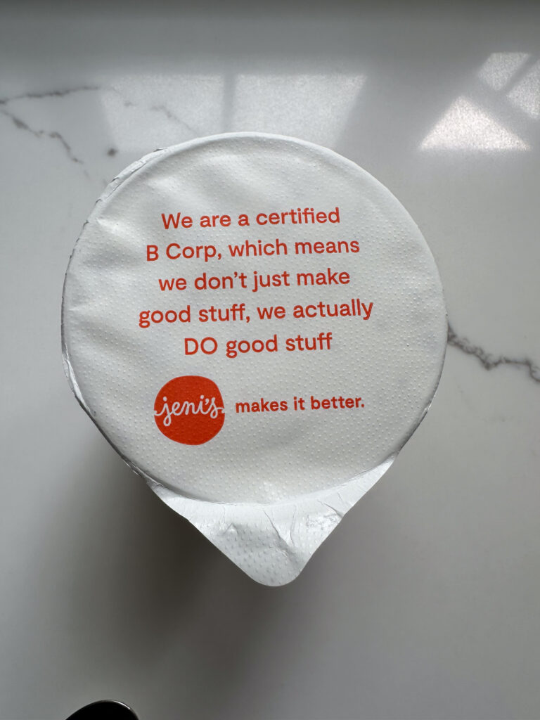 Jeni's Brambleberry Crisp ice cream Jeni's Brambleberry Crisp ice cream