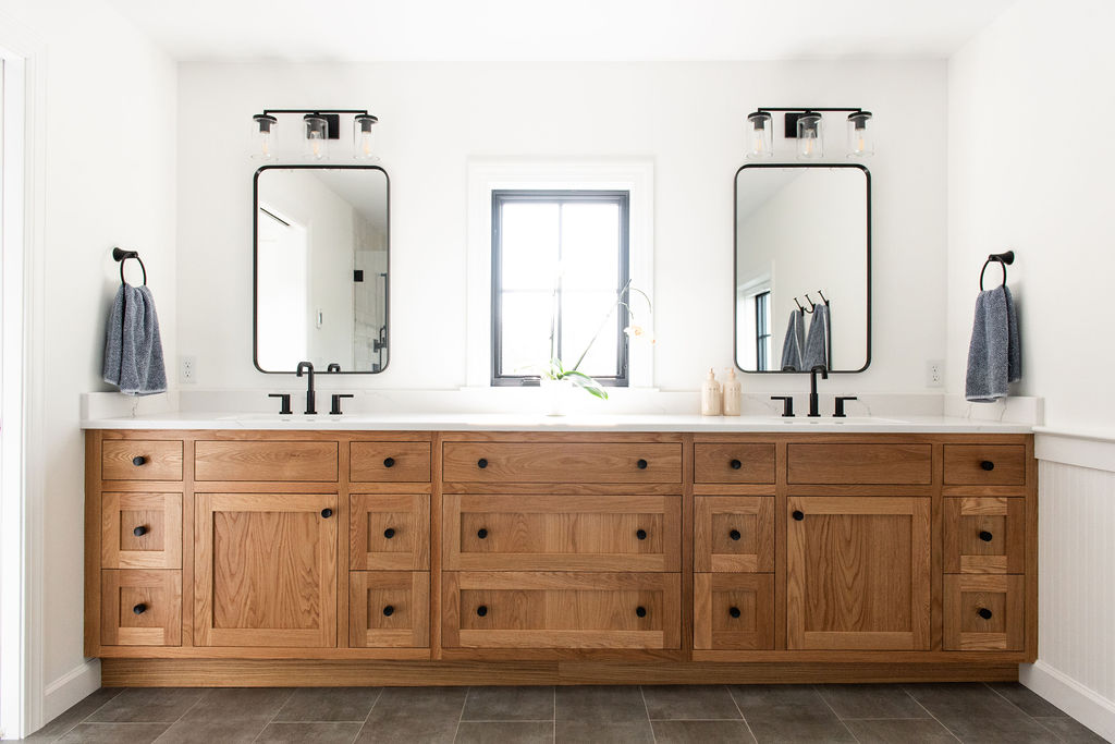 Primary Bathroom after reno Home Renovation Before And After