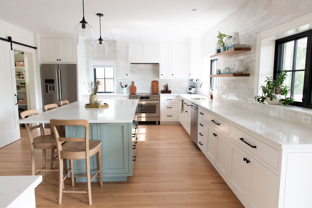 kitchen after renovation