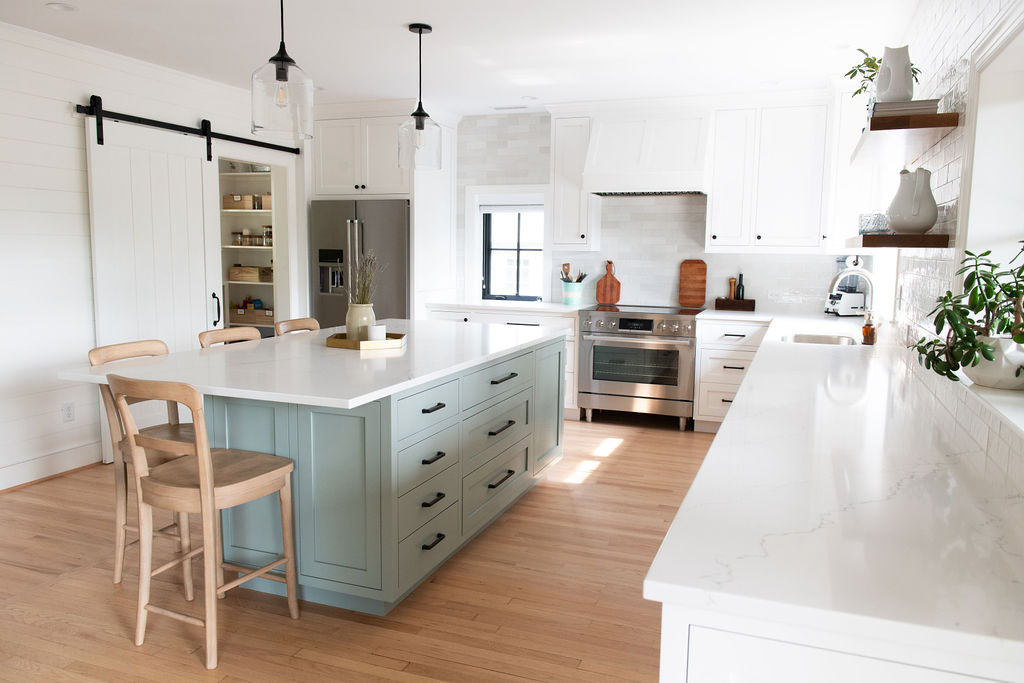 modern kitchen kitchen after renovation | Home Renovation Before And After
