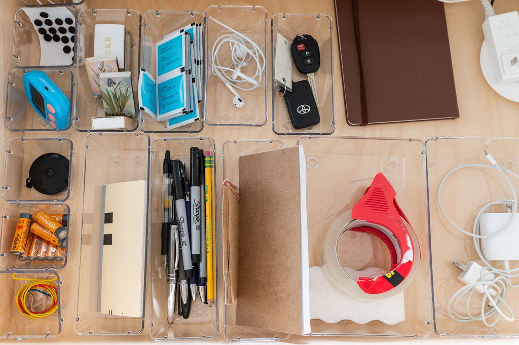 Kath Eats Blogger Kath Younger shares Amazon Favorites- in photo: containers to organize office supplies Kath Eats Blogger Kath Younger shares Amazon Favorites- in photo: containers to organize office supplies