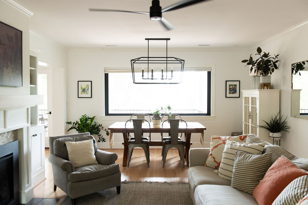 New Living Room + Dining Room