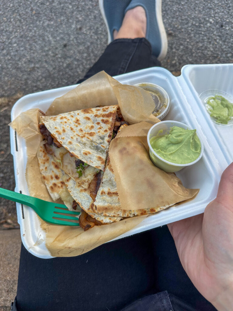Farmacy Food Truck quesadilla Farmacy Food Truck quesadilla