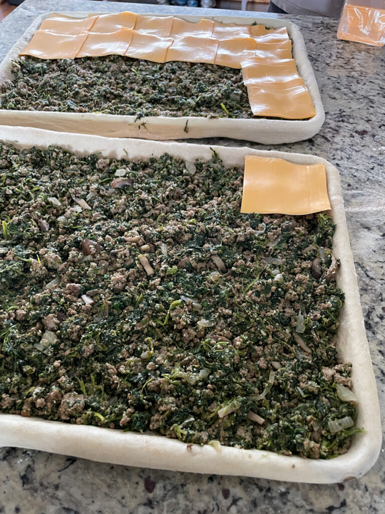Add cheese layer