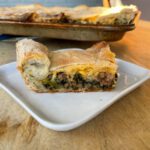 Christmas Pizza (Sicilian Stuffed Pizza)
