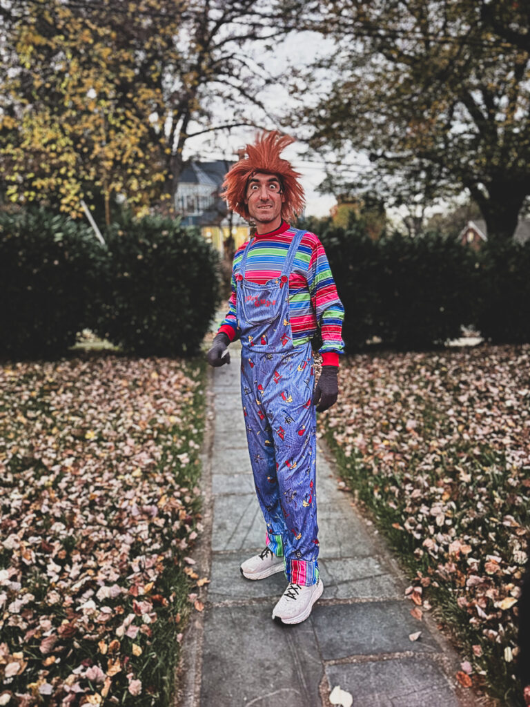 Thomas as Chuckie Halloween 2023 Thomas as Chuckie Halloween 2023