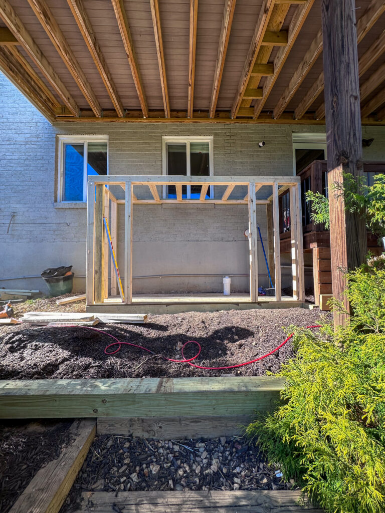 DIY Storage Shed step 1 DIY Storage Shed step 1