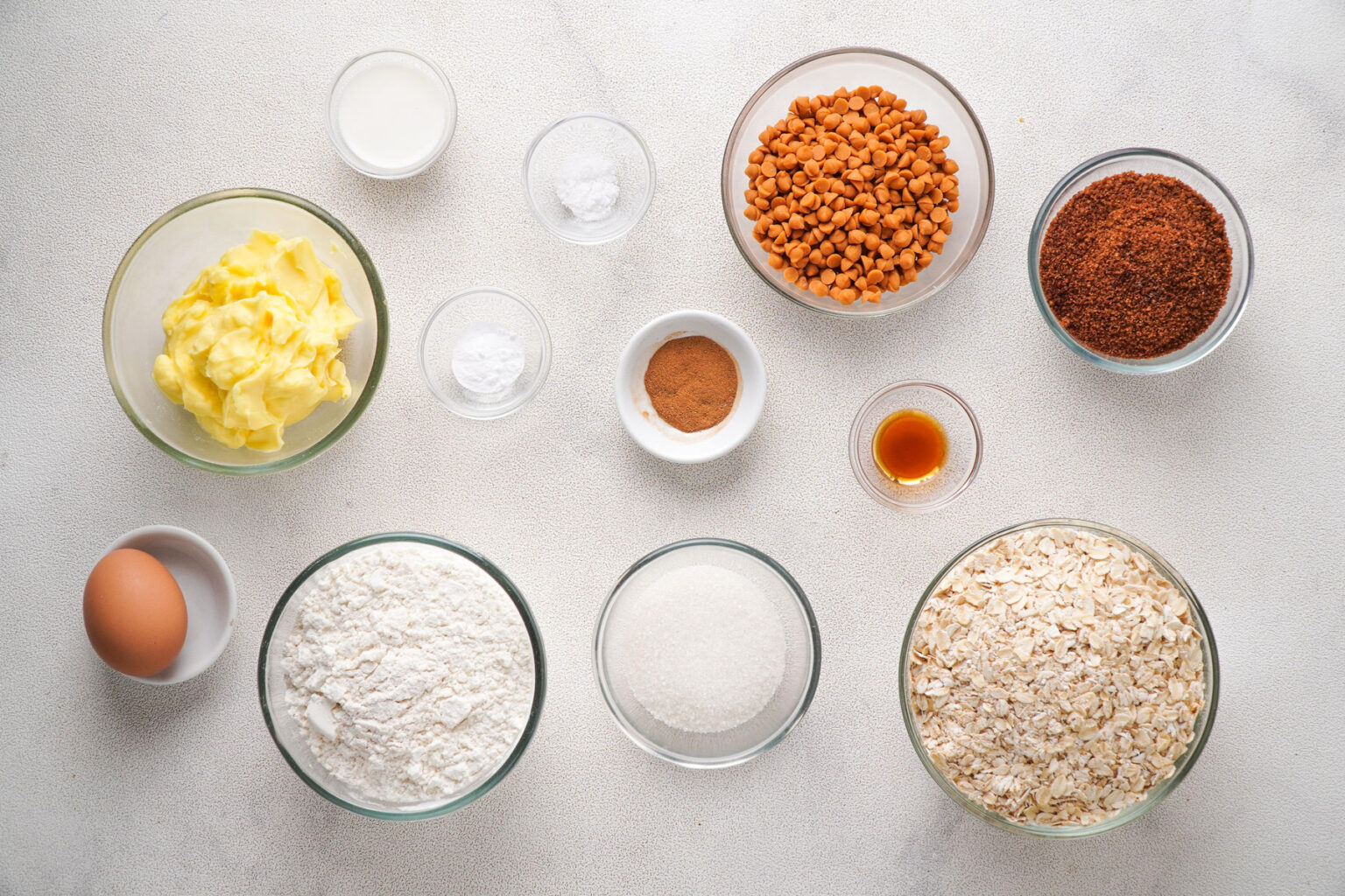 Butterscotch Oatmeal Cookies ingredients Butterscotch Oatmeal Cookies ingredients
