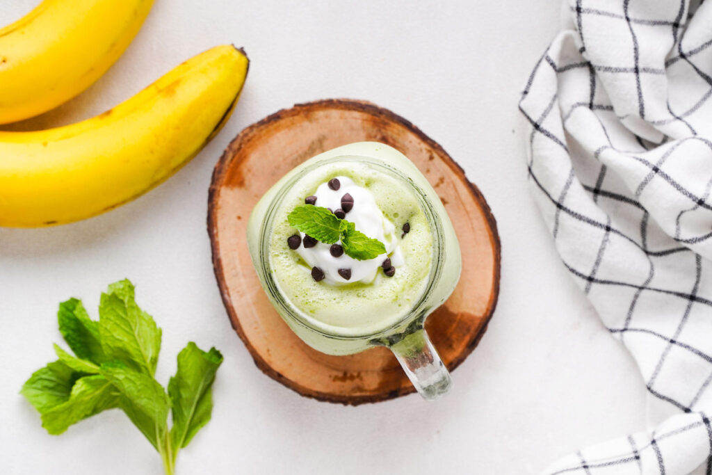 how to make Mint Smoothie Mint Smoothie Recipe