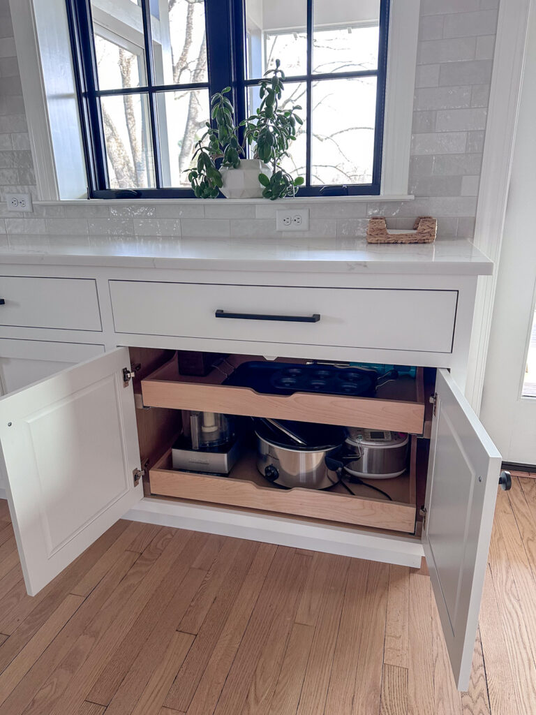 Kitchen Cabinets storage Kitchen Appliance Storage Ideas