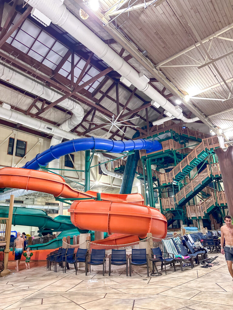 Great Wolf Lodge in Williamsburg Big Slides