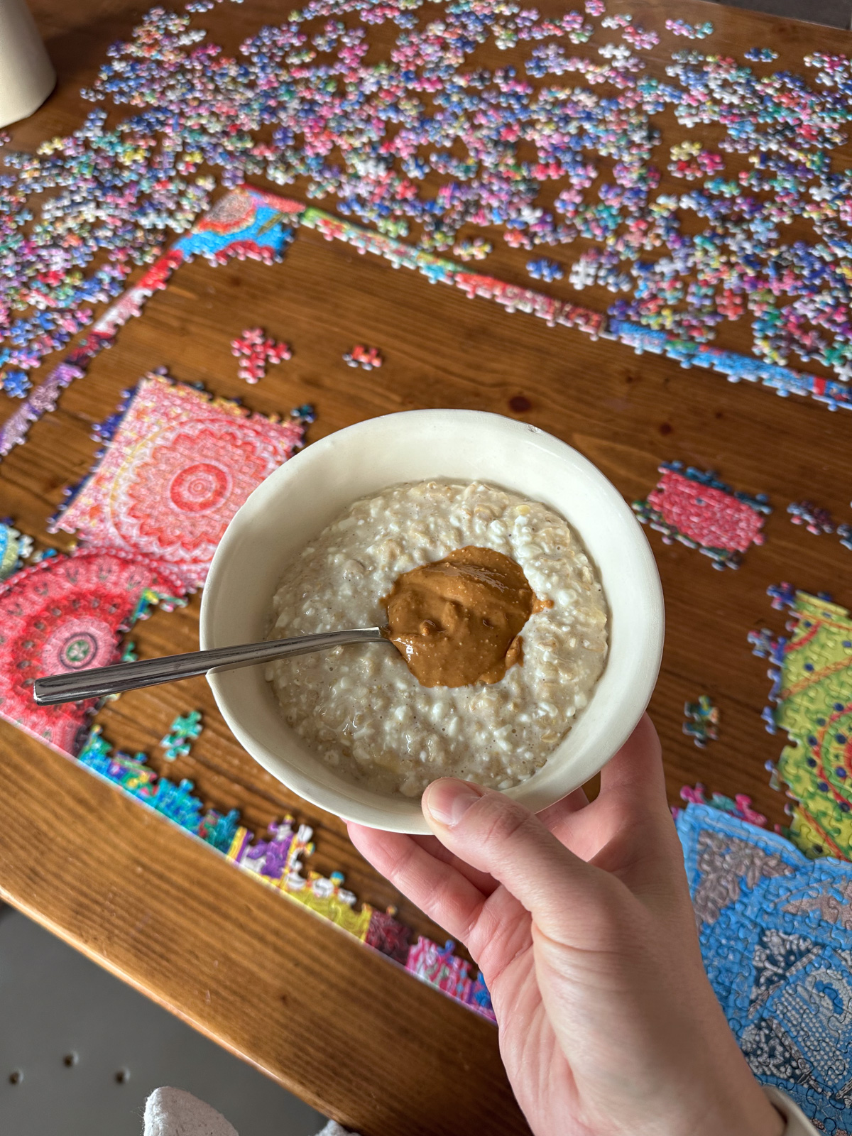 Oatmeal and Puzzling