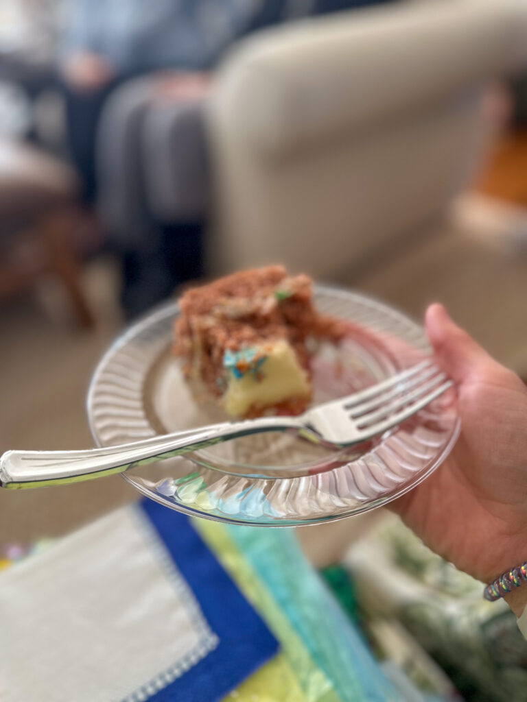out of focus carrot cake out of focus carrot cake