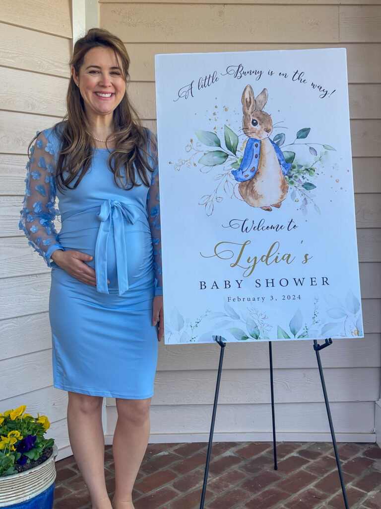 bunny baby shower A Little Bunny Is Coming