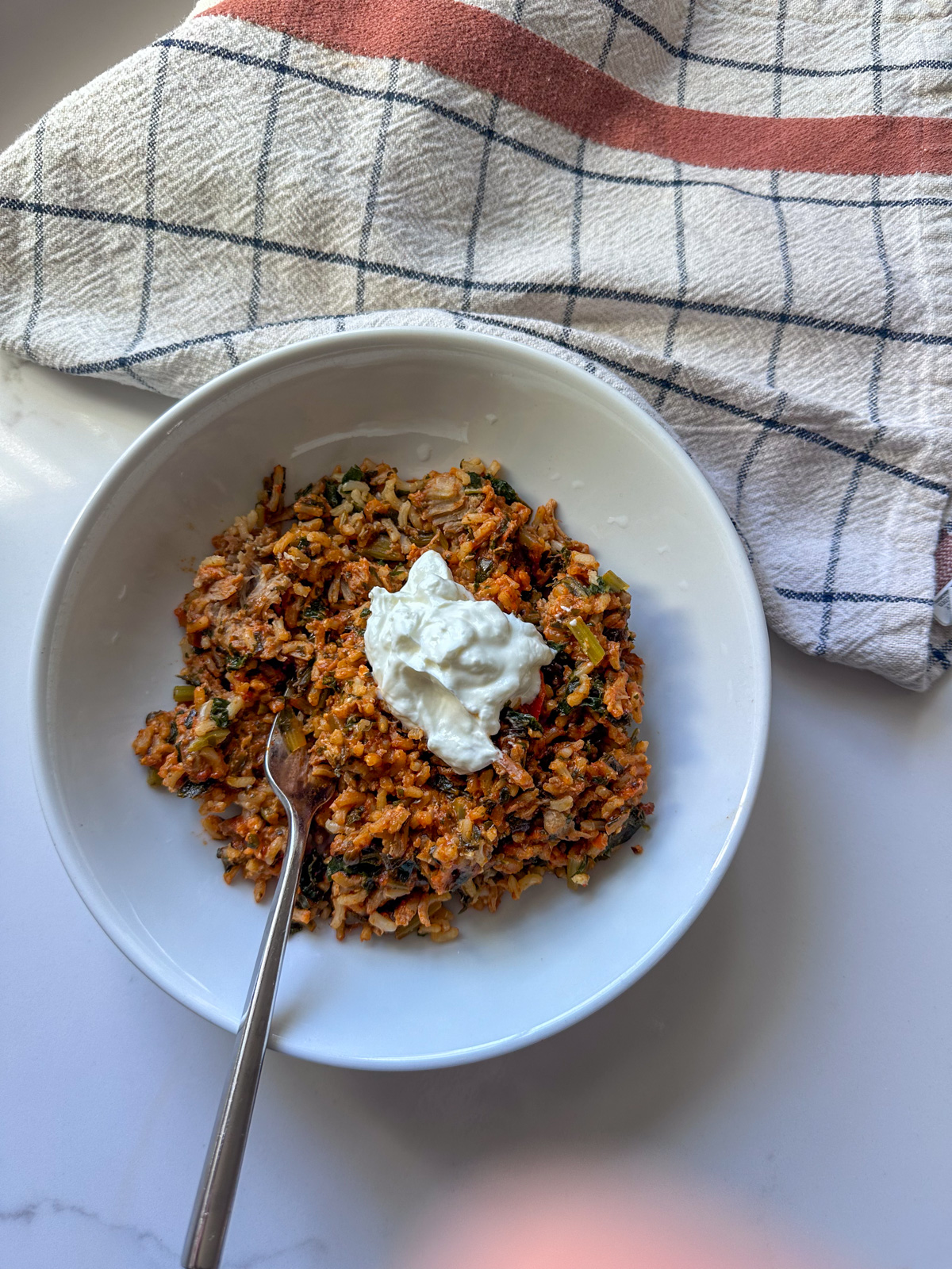 harissa turkey with brown rice with yogurt harissa turkey with brown rice with yogurt