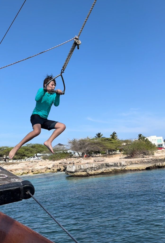 Jolly Pirates rope swing experience Jolly Pirates rope swing experience