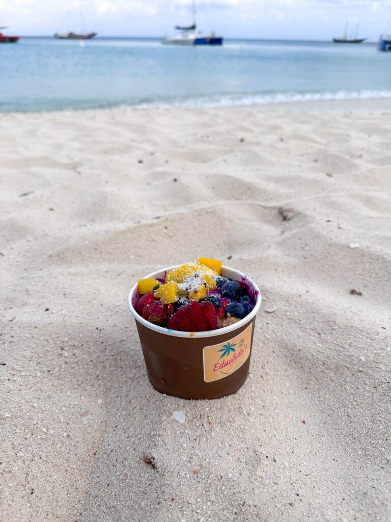 Eduardo's smoothie bowl | Hyatt Regency Aruba