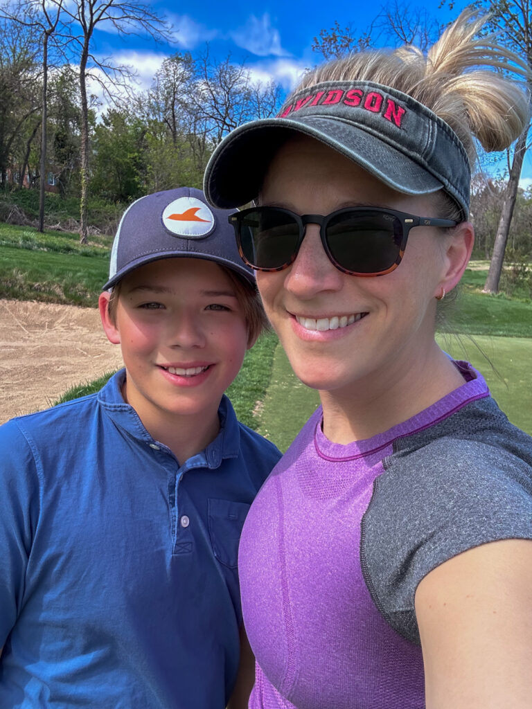 mom and mazen golf Caddyshack + Life Lately