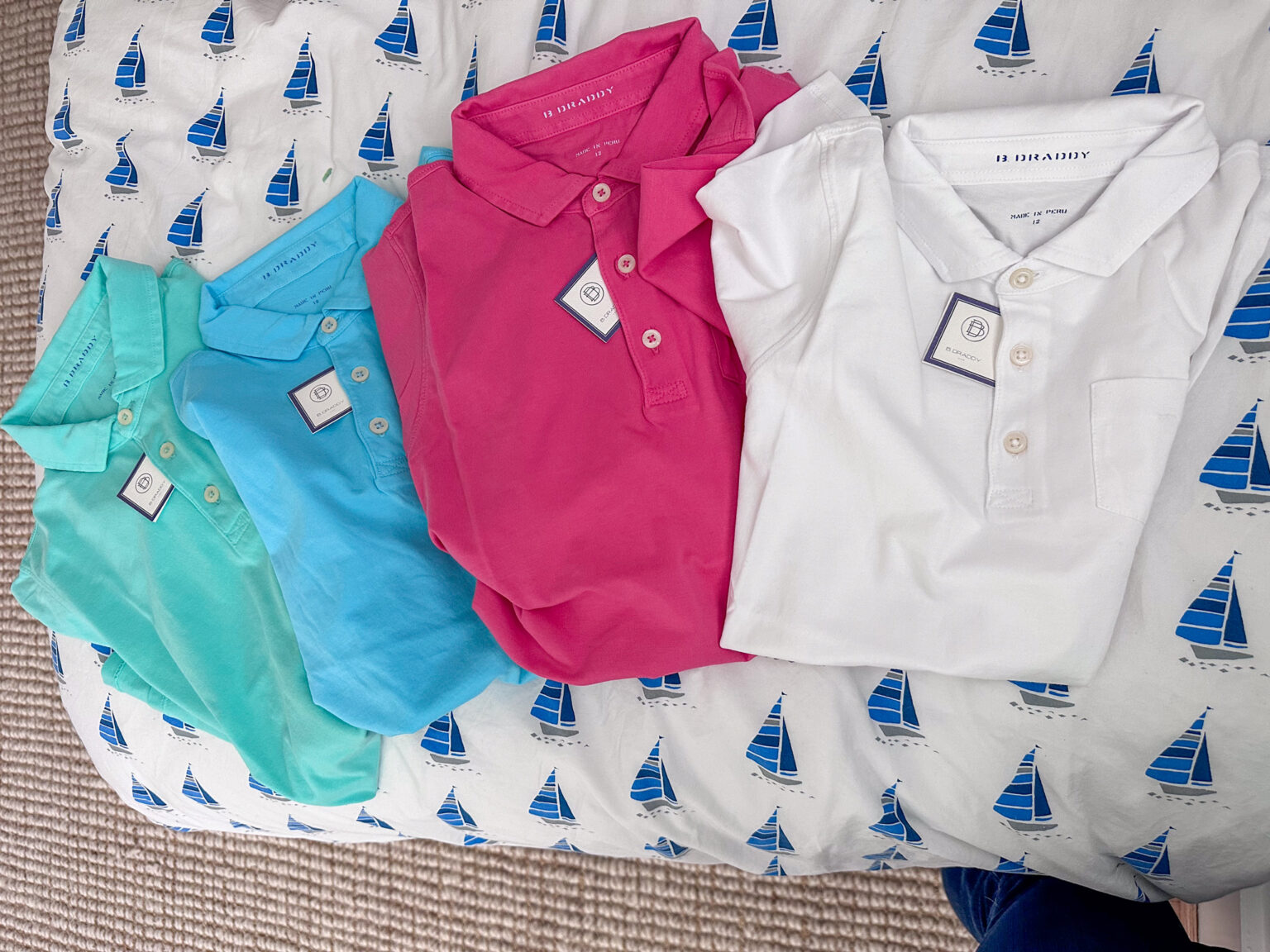 B. Draddy juniors polos