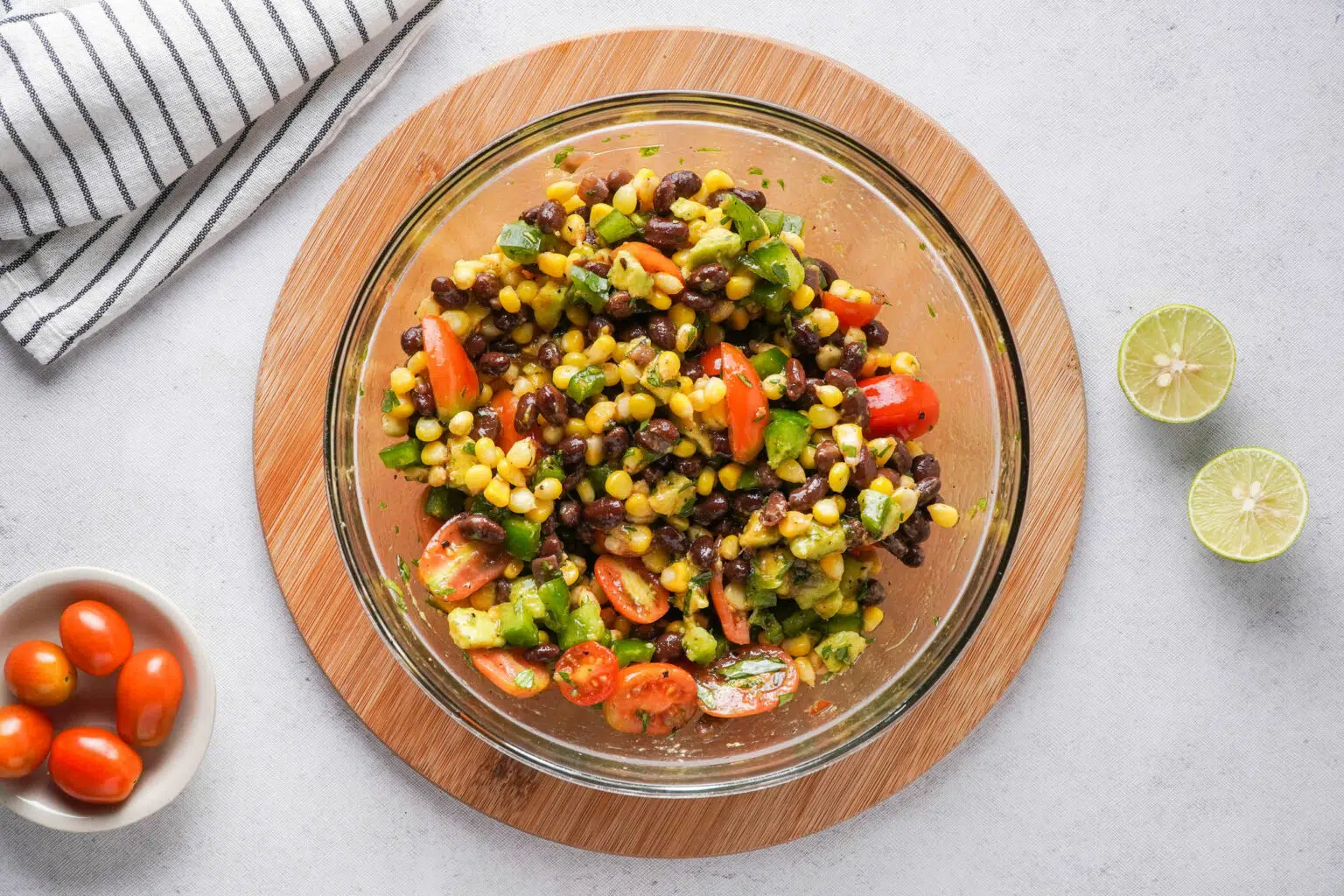 Black Bean Avocado Salad bowl Black Bean Avocado Salad bowl