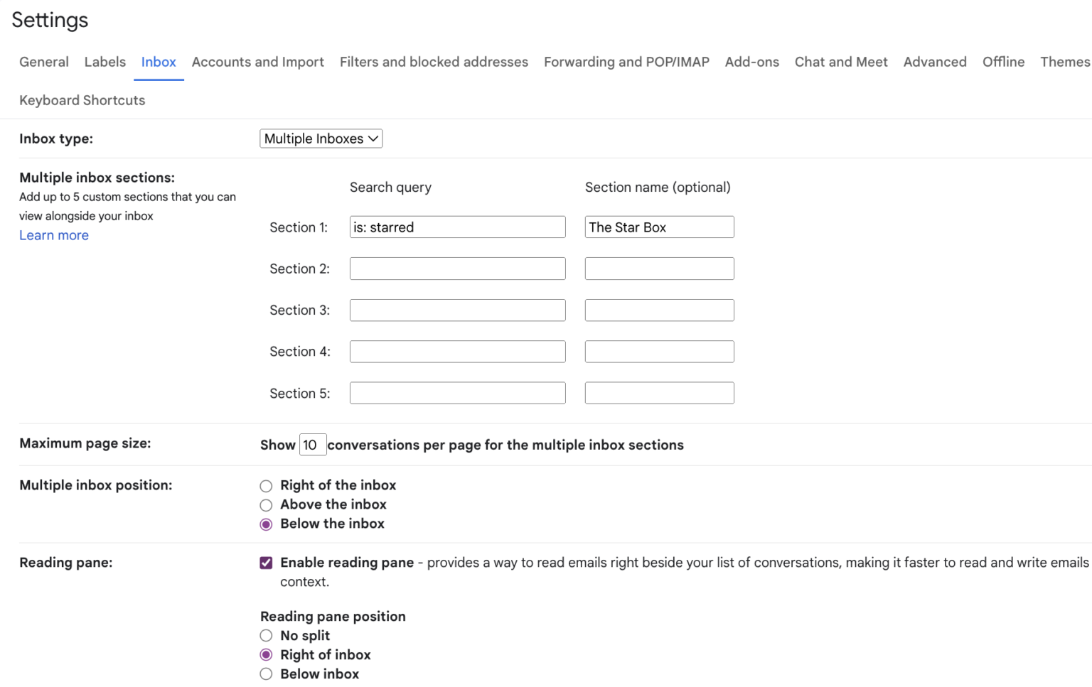 Kath Eats Blogger Kath Younger shares How to Clean Up Gmail Inbox - in photo: screenshot of Gmail Settings for customization Kath Eats Blogger Kath Younger shares How to Clean Up Gmail Inbox - in photo: screenshot of Gmail Settings for customization