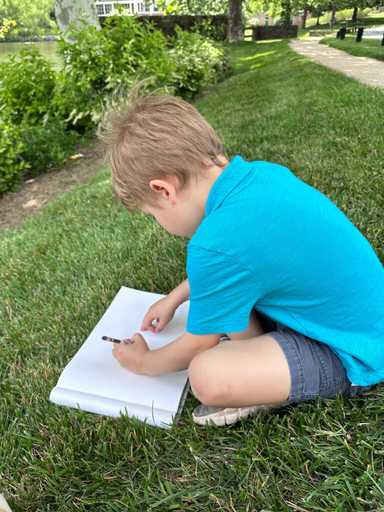 outdoor nature drawing outdoor nature drawing | Family Spring Frolicking