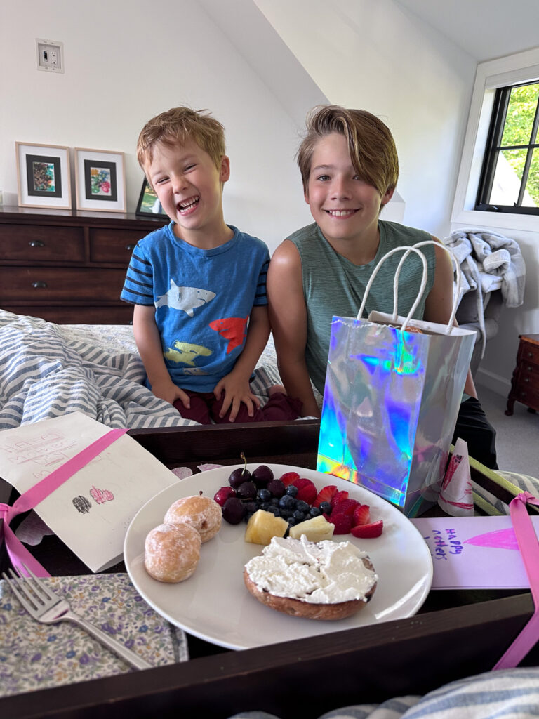 breakfast in bed breakfast in bed | Family Spring Frolicking