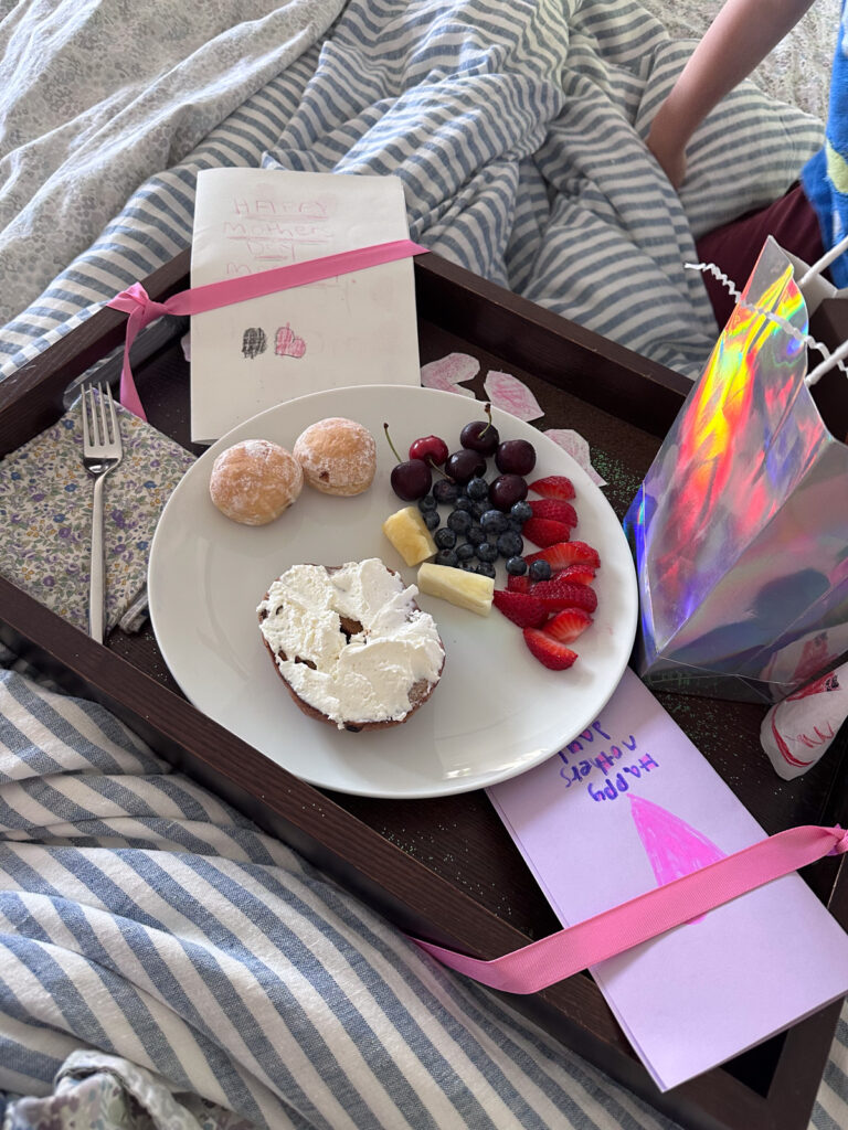 Mother's Day breakfast in bed Mother's Day breakfast in bed
