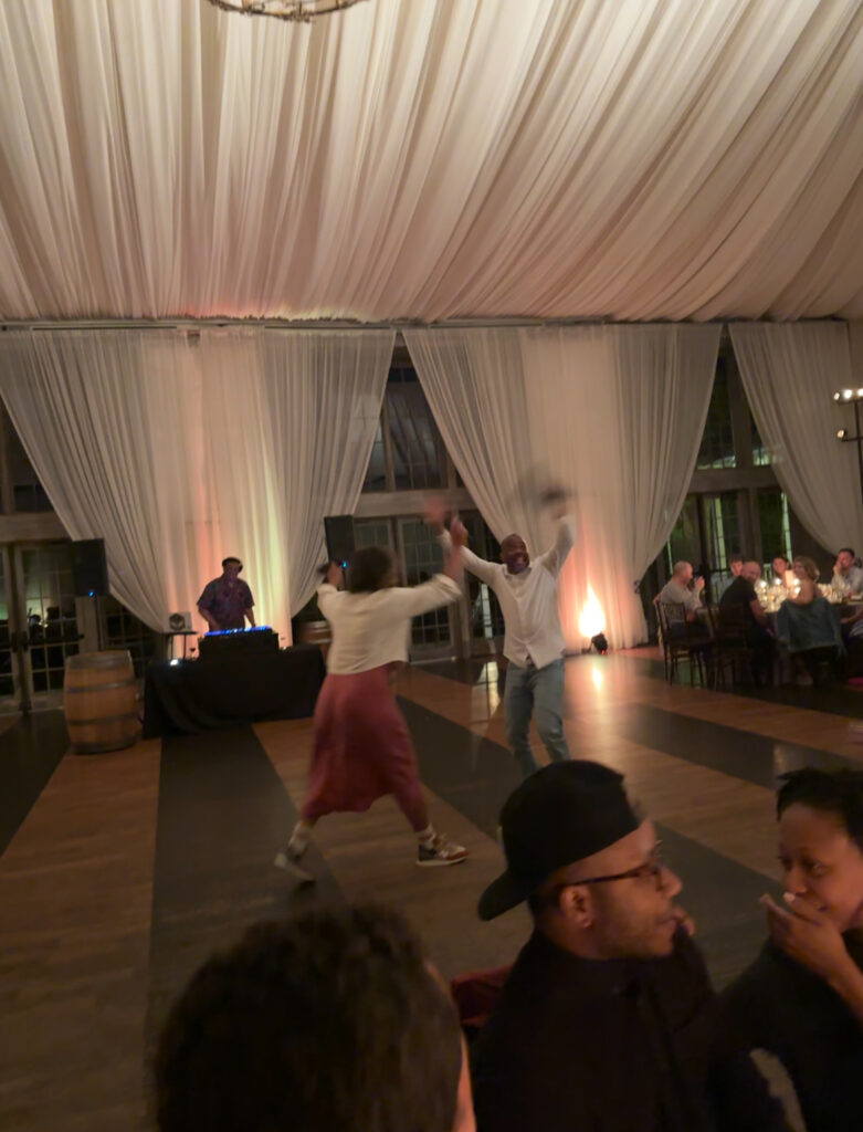 Supper Series Dinner dance floor Supper Series Dinner at Veritas dance floor