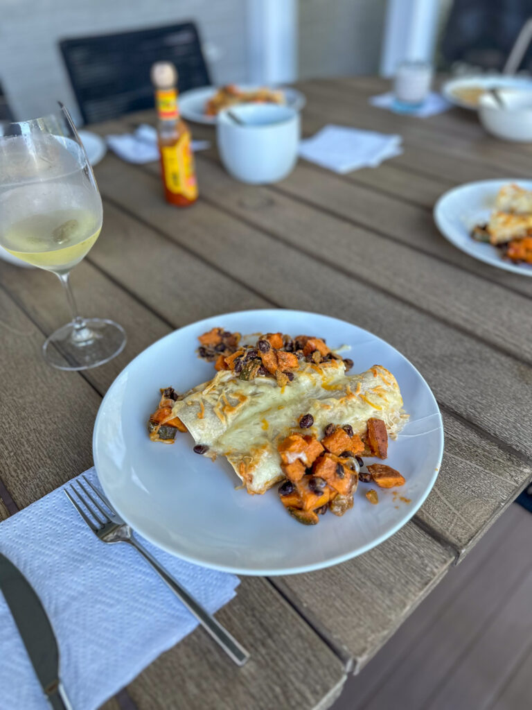 Blue Apron enchiladas Blue Apron enchiladas