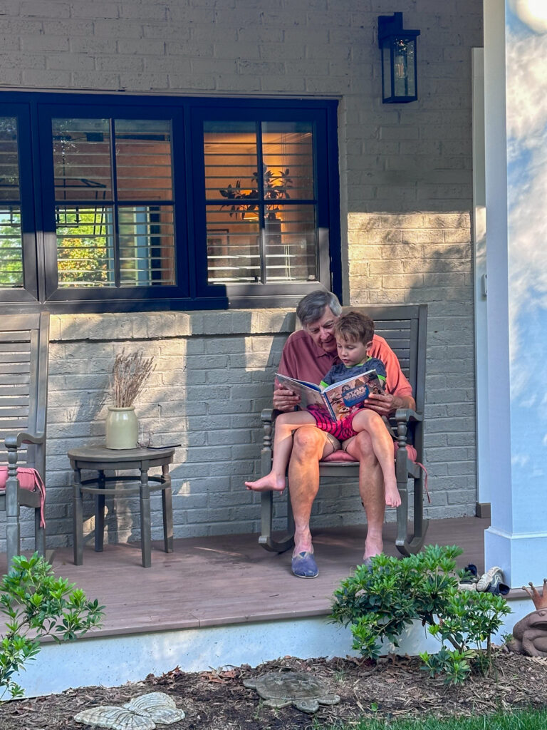 grandpa reading grandpa reading