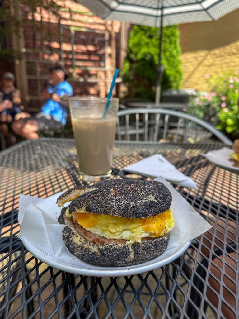 The By&By bagel sandwiches