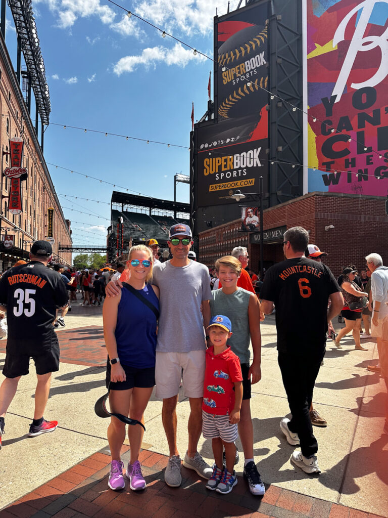 Kath Eats Blogger Kath Younger shares her Family Trip To Baltimore - in photo: people at the The Orioles / Camden Yards Kath Eats Blogger Kath Younger shares her Family Trip To Baltimore - in photo: people at the The Orioles / Camden Yards