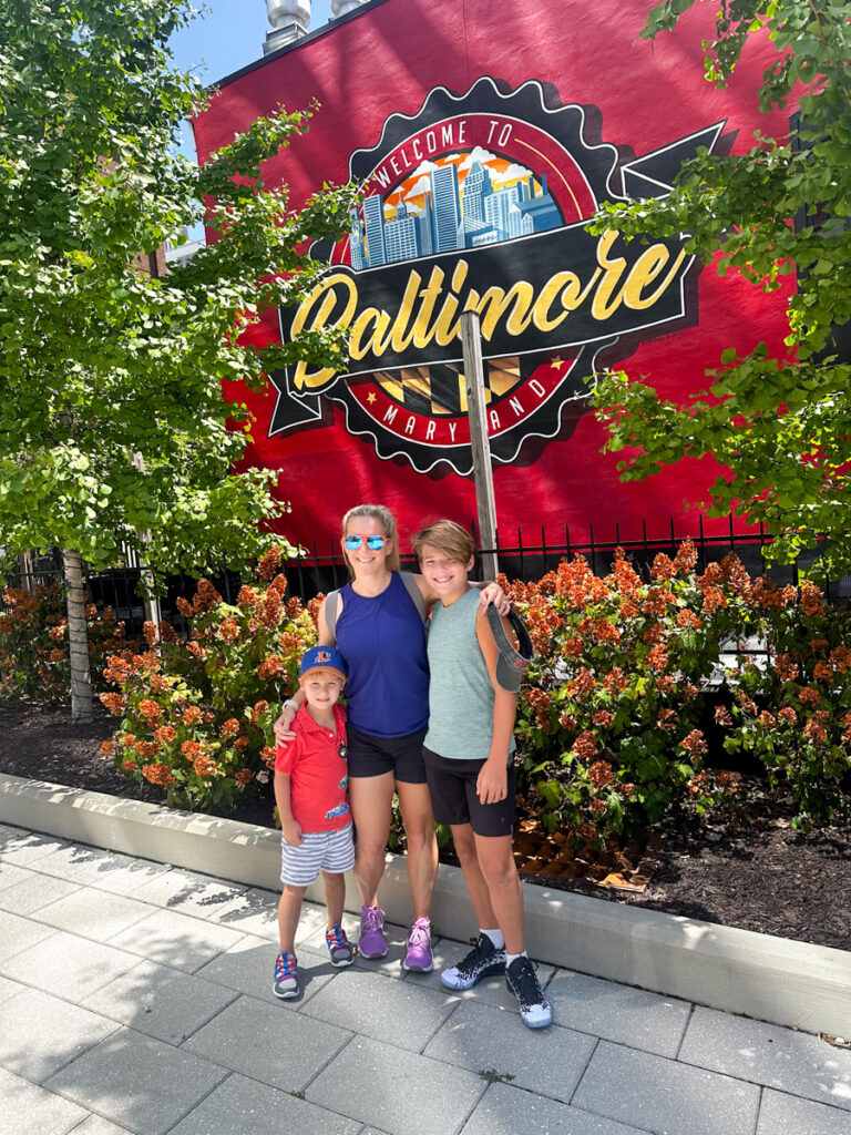 Kath Eats Blogger Kath Younger shares her Family Trip To Baltimore - in photo: Kath with her kids Kath Eats Blogger Kath Younger shares her Family Trip To Baltimore - in photo: Kath with her kids