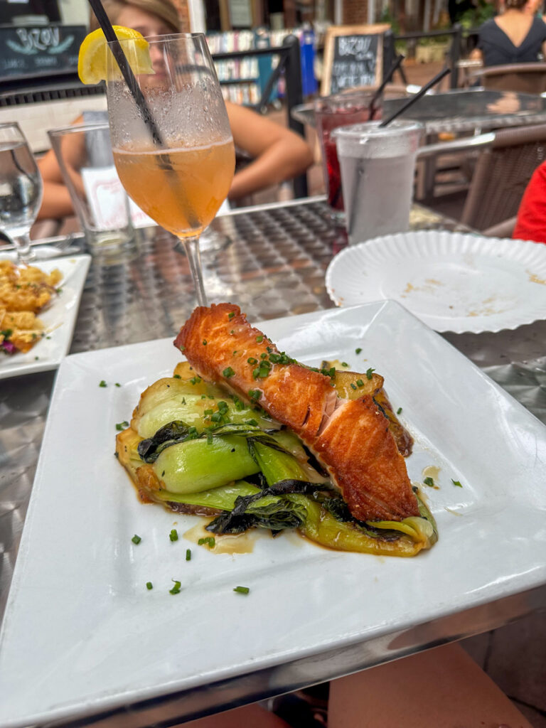Kath Eats Blogger Kath Younger shares their Virginia Theater Festival + KERF Vacay - in photo: plated food in a restaurant Kath Eats Blogger Kath Younger shares their Virginia Theater Festival + KERF Vacay - in photo: plated food in a restaurant