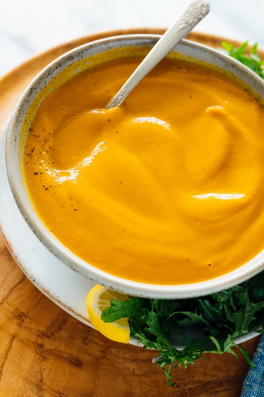 Kath Eats Blogger Kath Younger shares a photo of a bowl of Creamy Soup Kath Eats Blogger Kath Younger shares a photo of a bowl of Creamy Soup