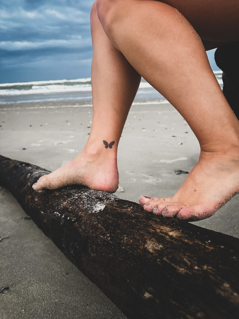 Kath Eats Blogger Kath Younger shares Amazon Favorites- in photo: person's legs with butterfly tattoo Kath Eats Blogger Kath Younger shares Amazon Favorites- in photo: person's legs with butterfly tattoo
