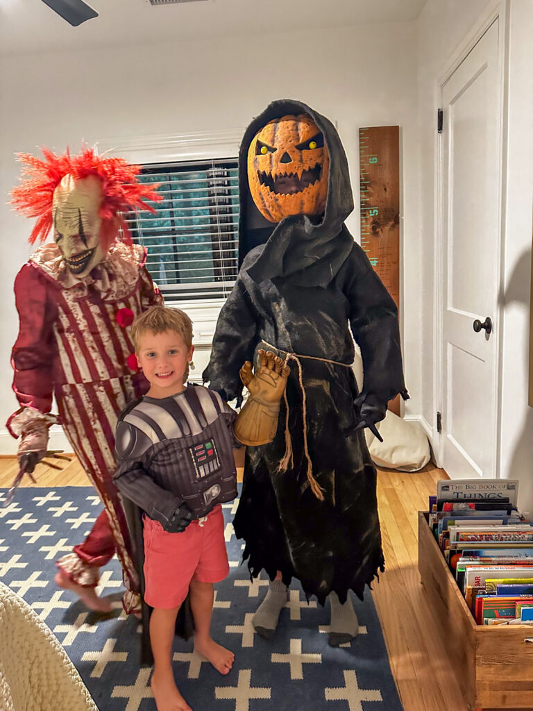 Kath Eats Blogger Kath Younger shares Summerween photos - kid with halloween costumers Kath Eats Blogger Kath Younger shares Summerween photos - kid with halloween costumers