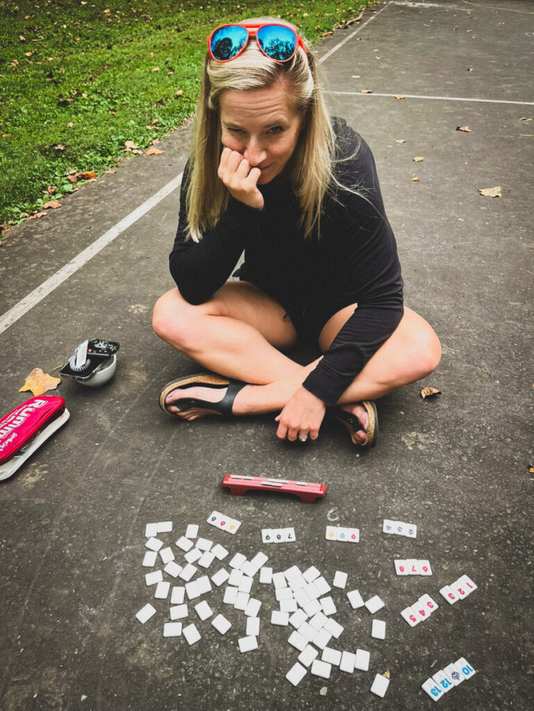 Kath Eats Blogger Kath Younger shares new finds for fall: in photo: Kath playing Rummikub Kath Eats Blogger Kath Younger shares new finds for fall: in photo: Kath playing Rummikub