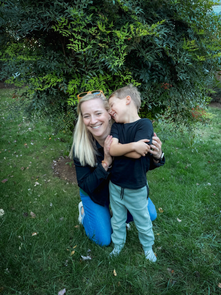Kath Eats Blogger Kath Younger shares her Birthday week with a photo of her and his son kissing her