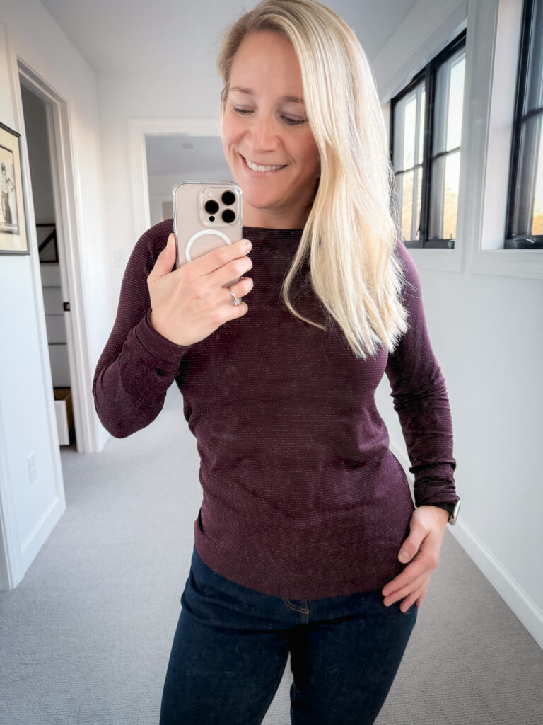 Momemtum Seamless Long Sleeve Top